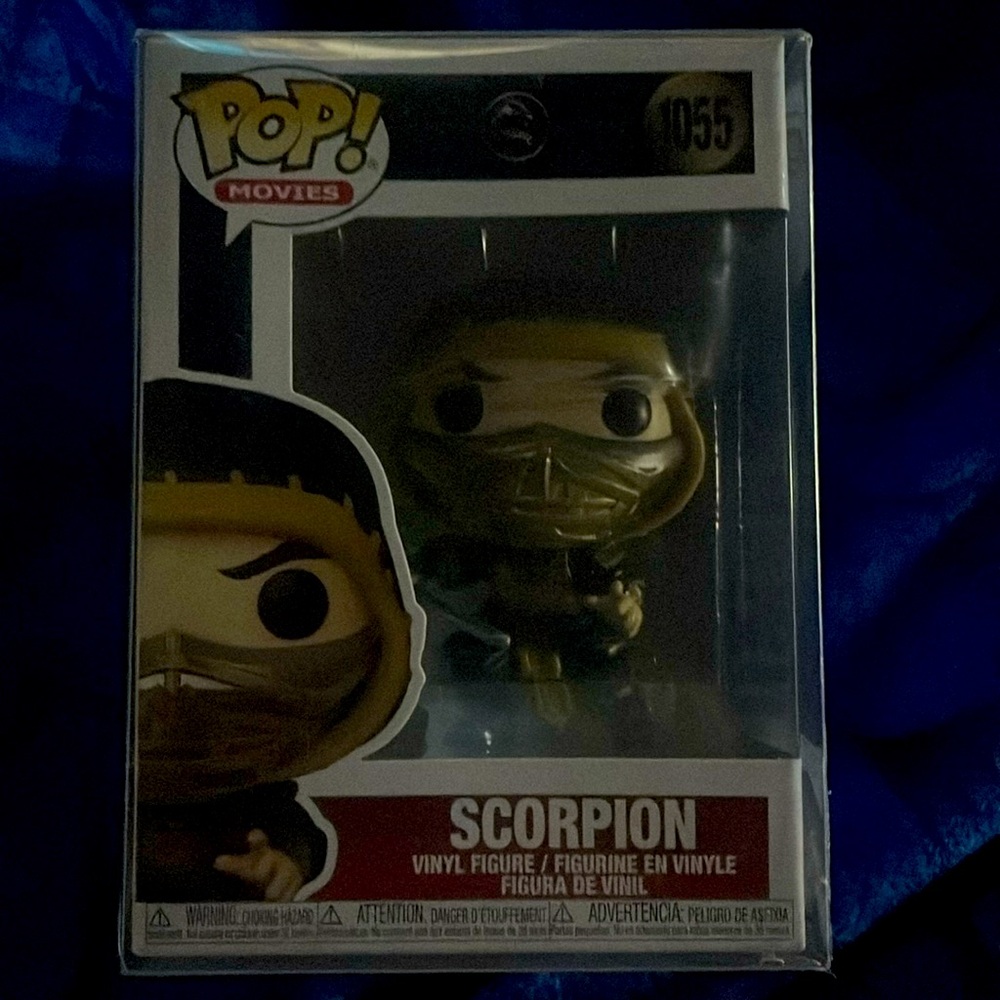 Funko POP Movies: Mortal Kombat - Scorpion Vinyl Figure